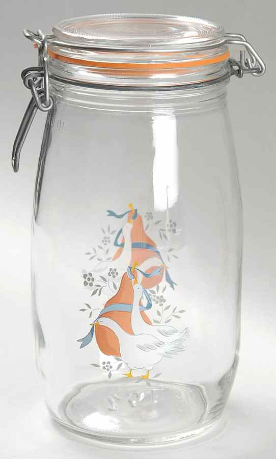 Marmalade Large Glassware Storage Jar & Lid by International-1