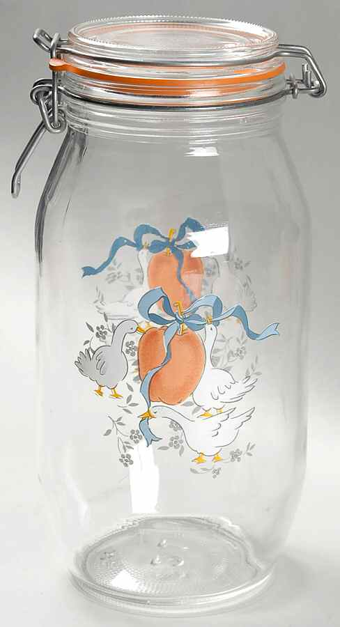 Marmalade Extra Large Glassware Storage Jar & Lid by International-1