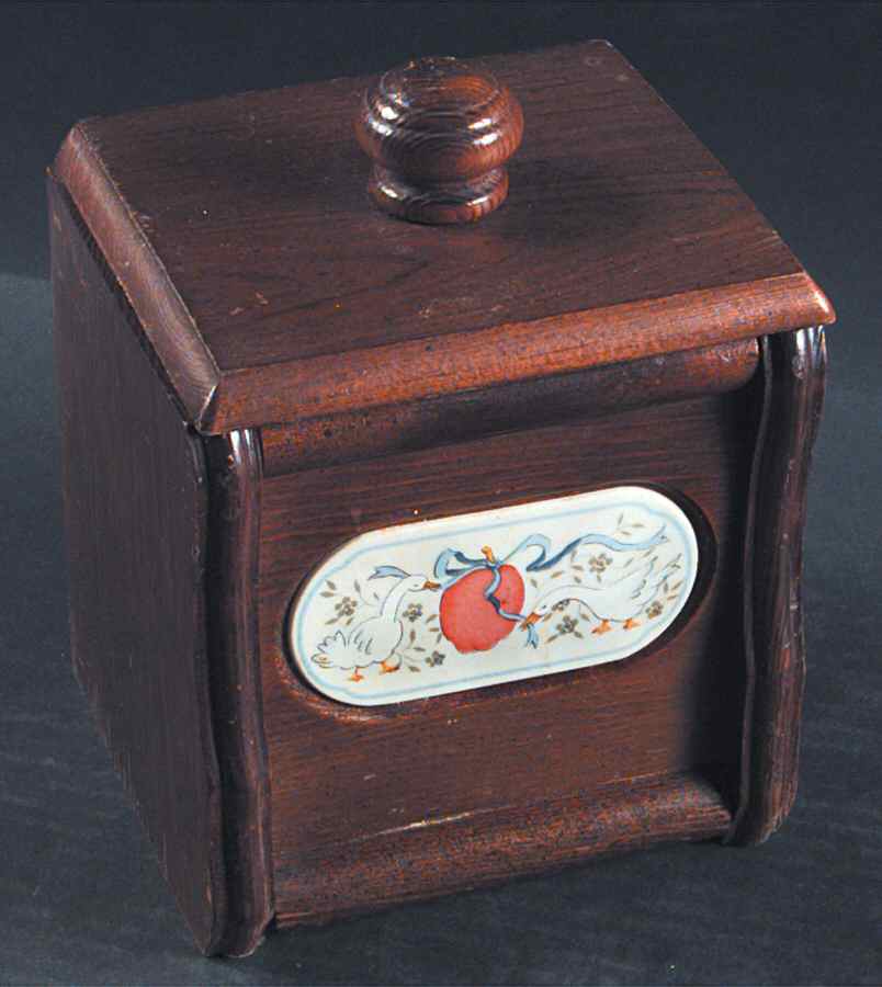 Marmalade Small Wood Canister & Lid by International-1