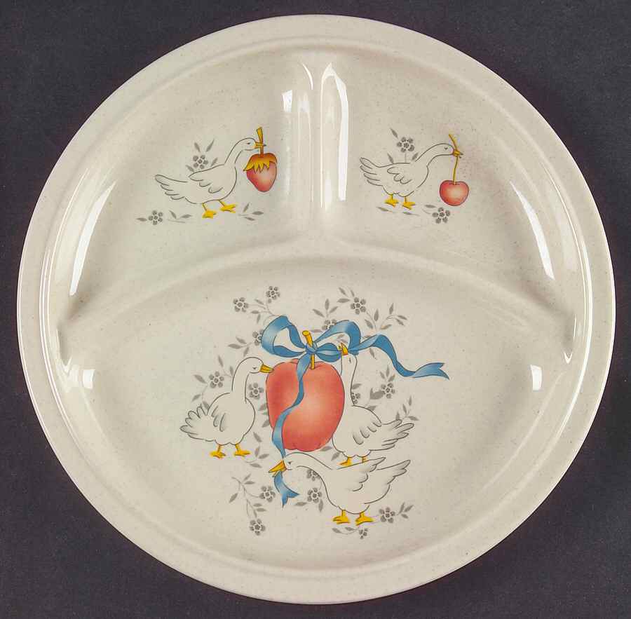 Marmalade Melmac/Melamine Child's Plate by International-1