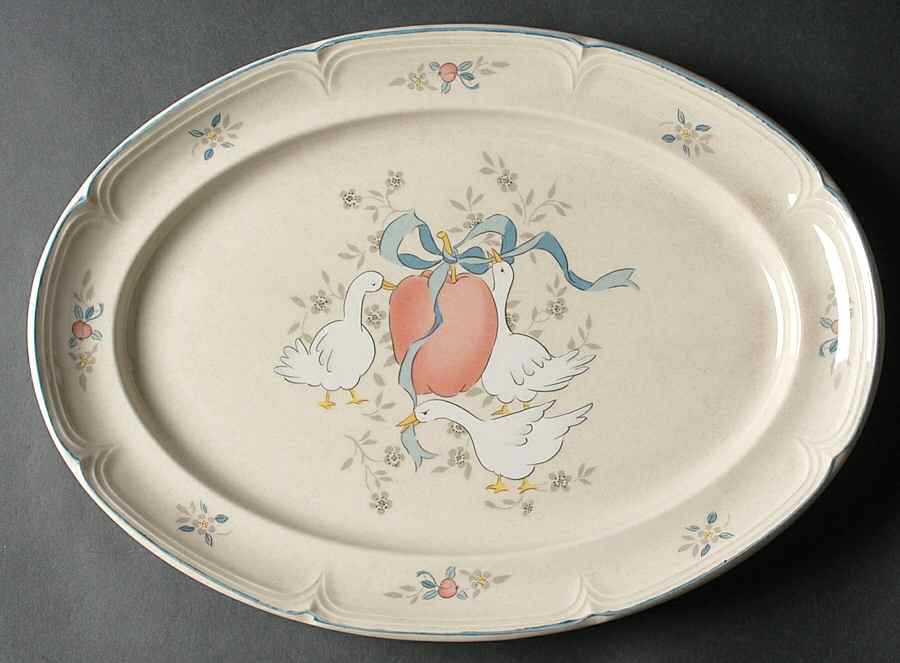 Marmalade 14" Oval Serving Platter by International-1