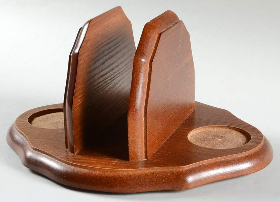 Marmalade Wood Tray for Napkin, Salt & Pepper Set- by International-1