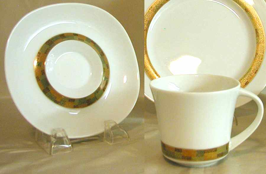 Martinique Flat Cup & Saucer Set by International-1