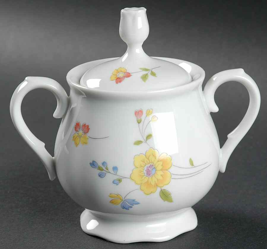 Meadowbrook Sugar Bowl & Lid by International-1
