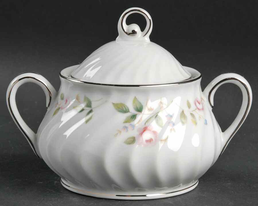 Memories Sugar Bowl & Lid by International-1