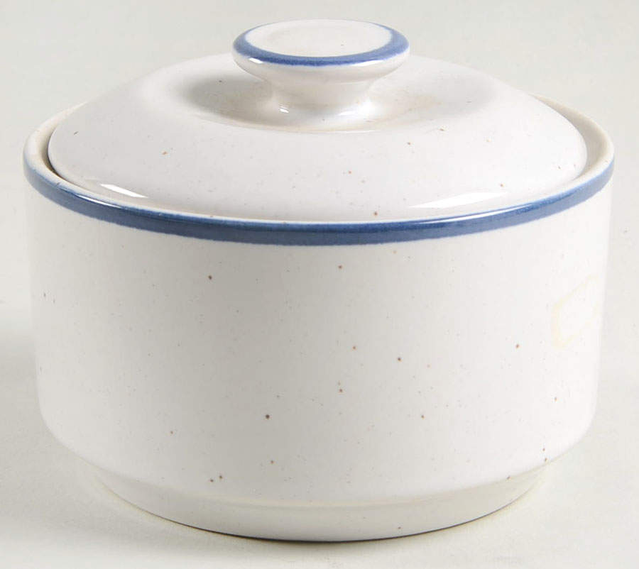 Midnight Flower Sugar Bowl & Lid by International-1