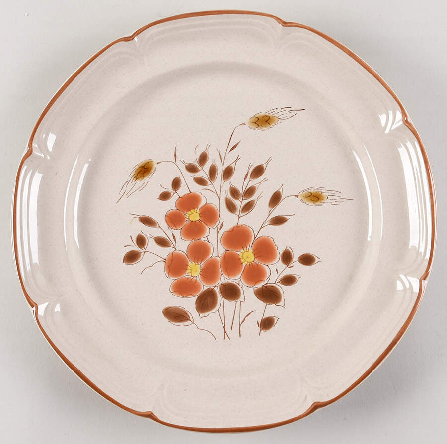 Monique 12" Chop Plate (Round Platter) by International-1
