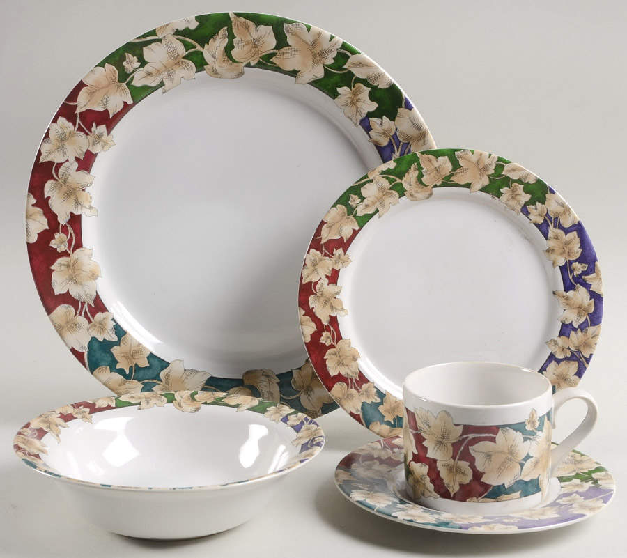 Nature Study 5 Piece Place Setting by International-1
