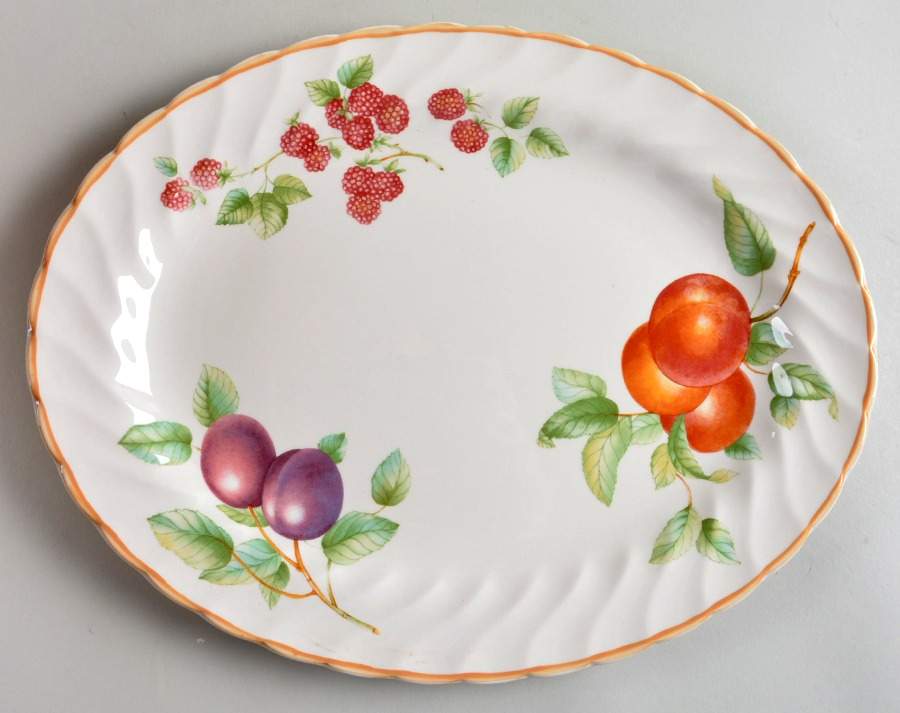 Newbury 12" Oval Serving Platter by International-1
