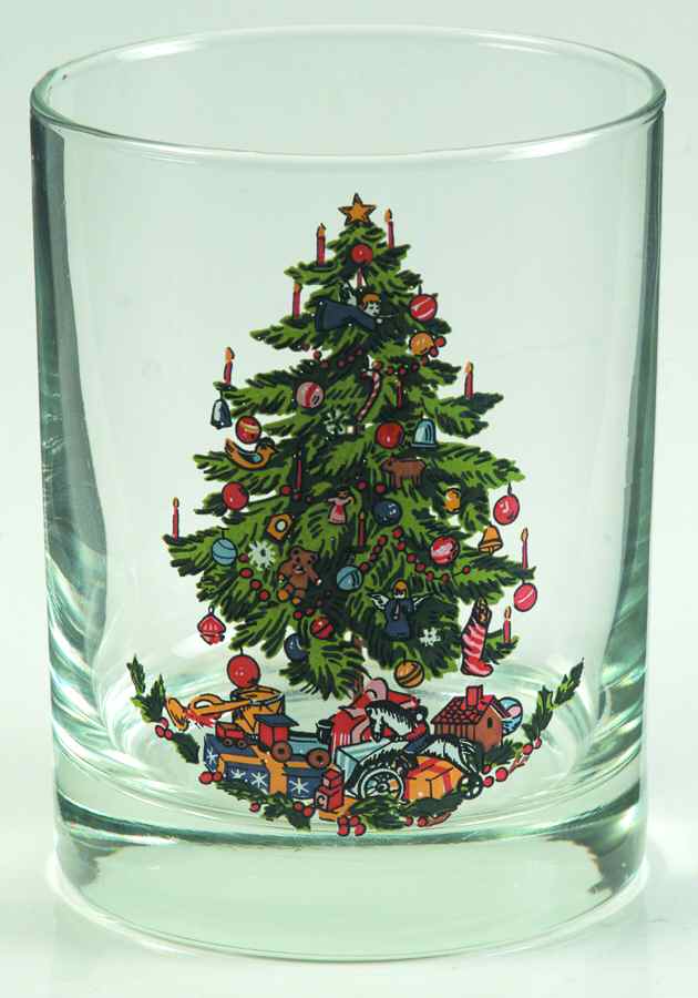 Noel (Band 1-4" From Edge) 12 Oz Glassware Double Old Fashioned by International-1