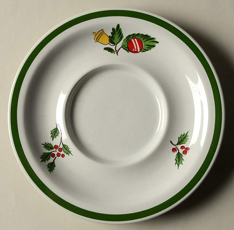 Noel (Band 1-8" From Edge) Saucer by International-1