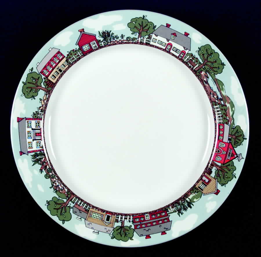 Old Salem Dinner Plate by International-1