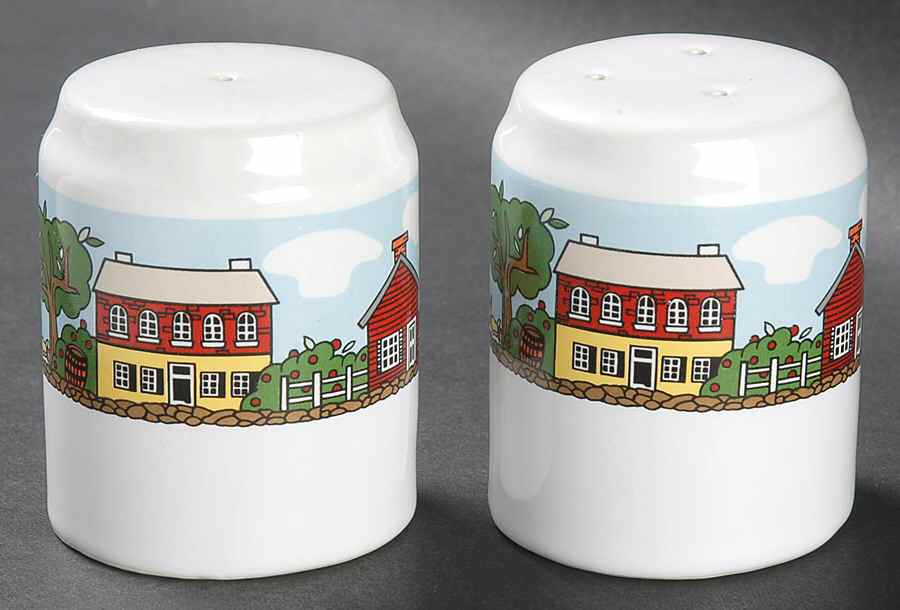 Old Salem Salt & Pepper Set by International-1