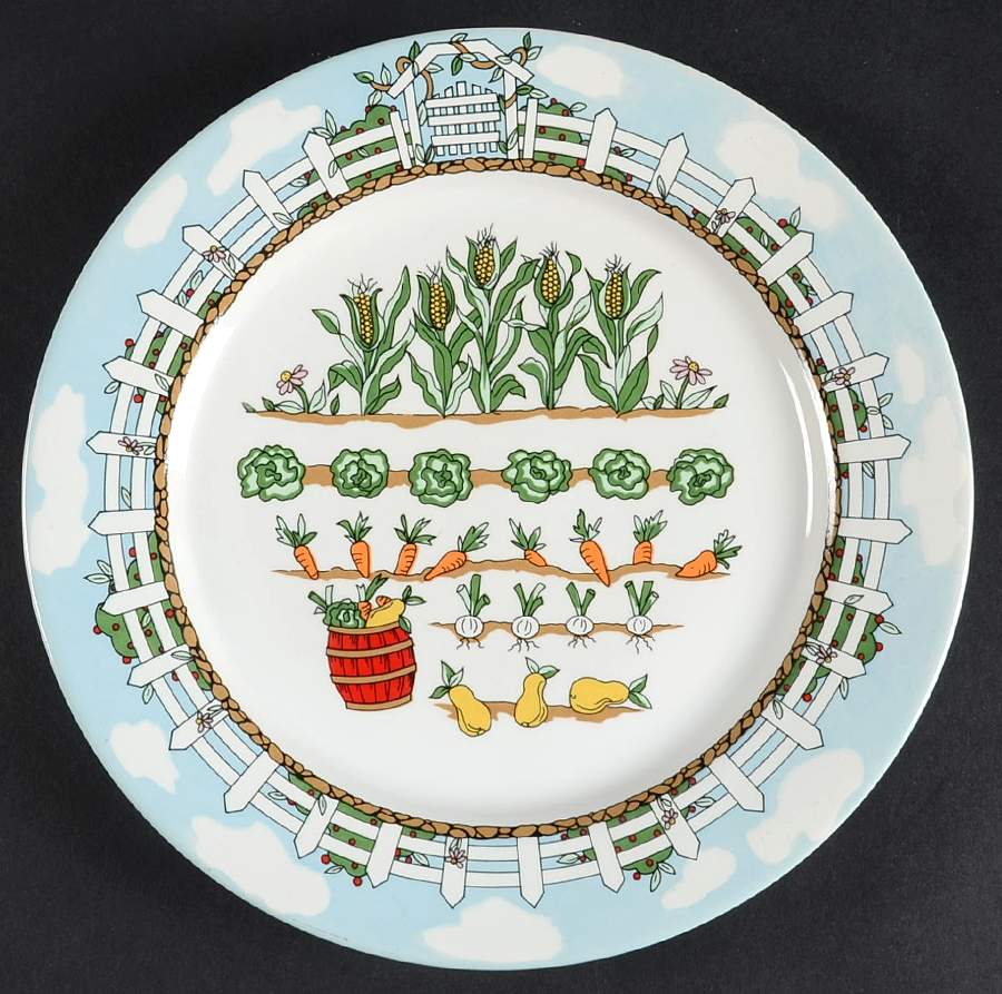 Old Salem Salad Plate by International-1