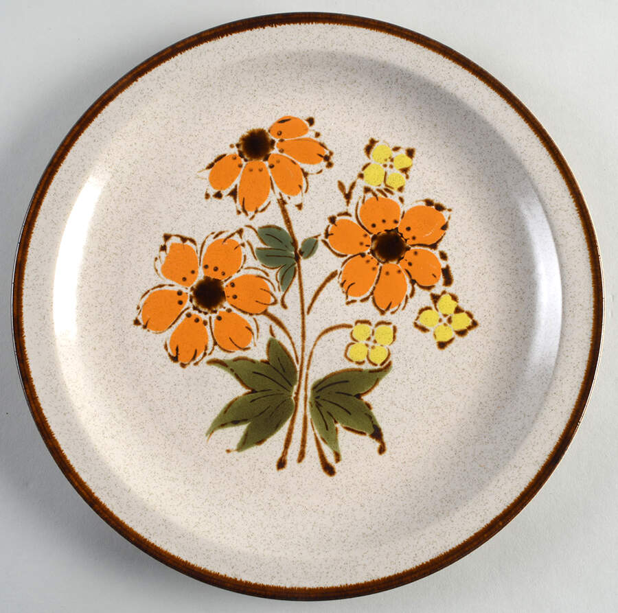 Orangeade 12" Chop Plate (Round Platter) by International-1