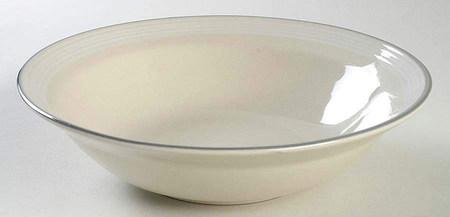 Oyster 9" Round Vegetable Bowl by International-1