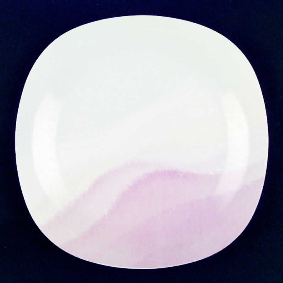 Painted Horizon Dinner Plate by International-1