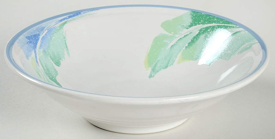 Palm Leaves Coupe Cereal Bowl by International-1