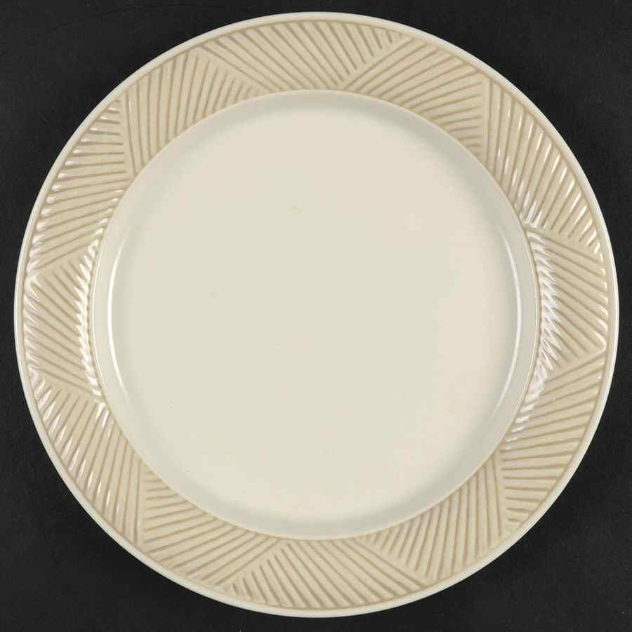 Passages Beige Salad Plate by International-1