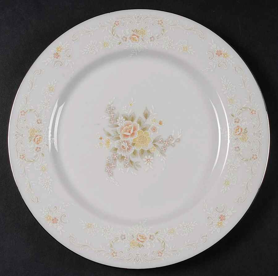 Promise (Platinum Trim) Salad Plate by International-1