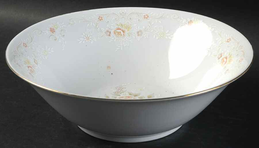 Promise (Platinum Trim) 8" Round Vegetable Bowl by International-1