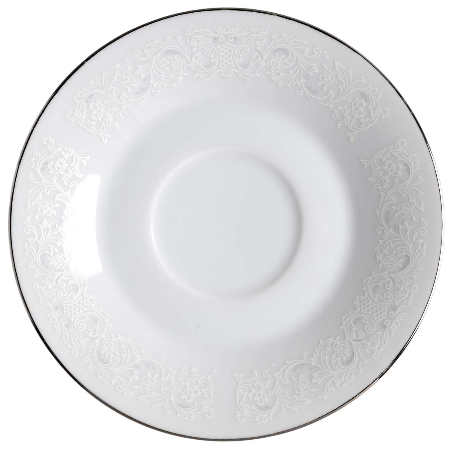 Queen Ann Saucer for Flat Cup by International-1