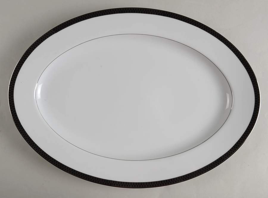 Regina 16" Oval Serving Platter by International-1