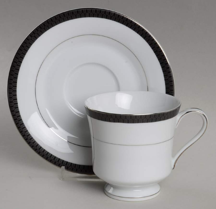 Regina Footed Cup & Saucer Set by International-1