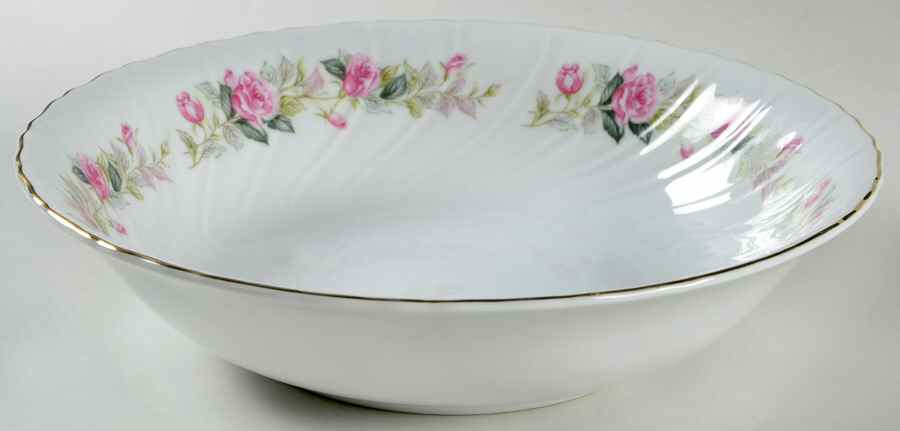 Regal Rose 9" Round Vegetable Bowl by International-1