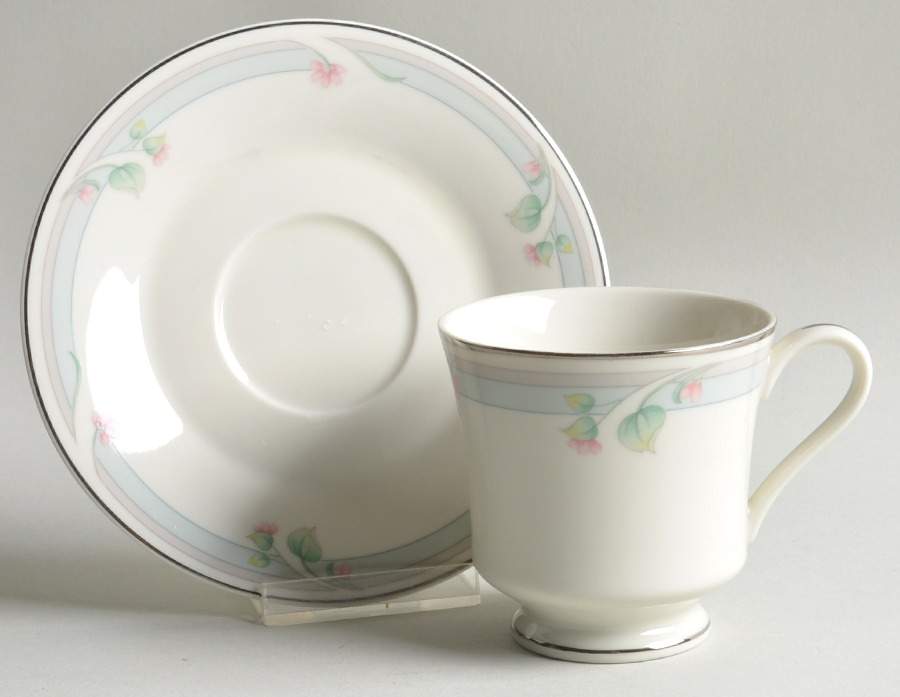 Rhapsody Footed Cup & Saucer Set by International-1