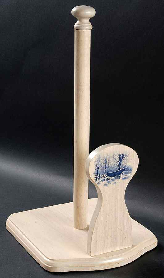 Riverwood Wood Paper Towel Holder by International-1