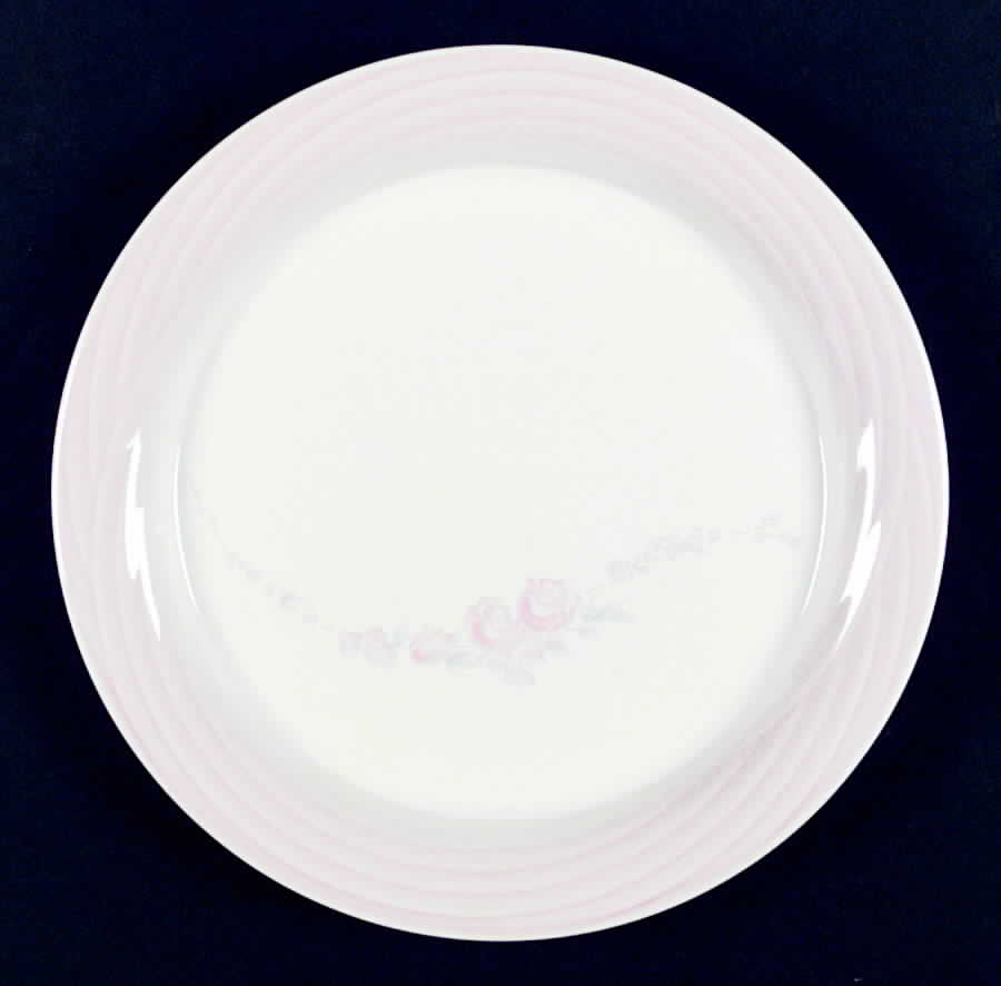 Rose Ribbon Dinner Plate by International-1