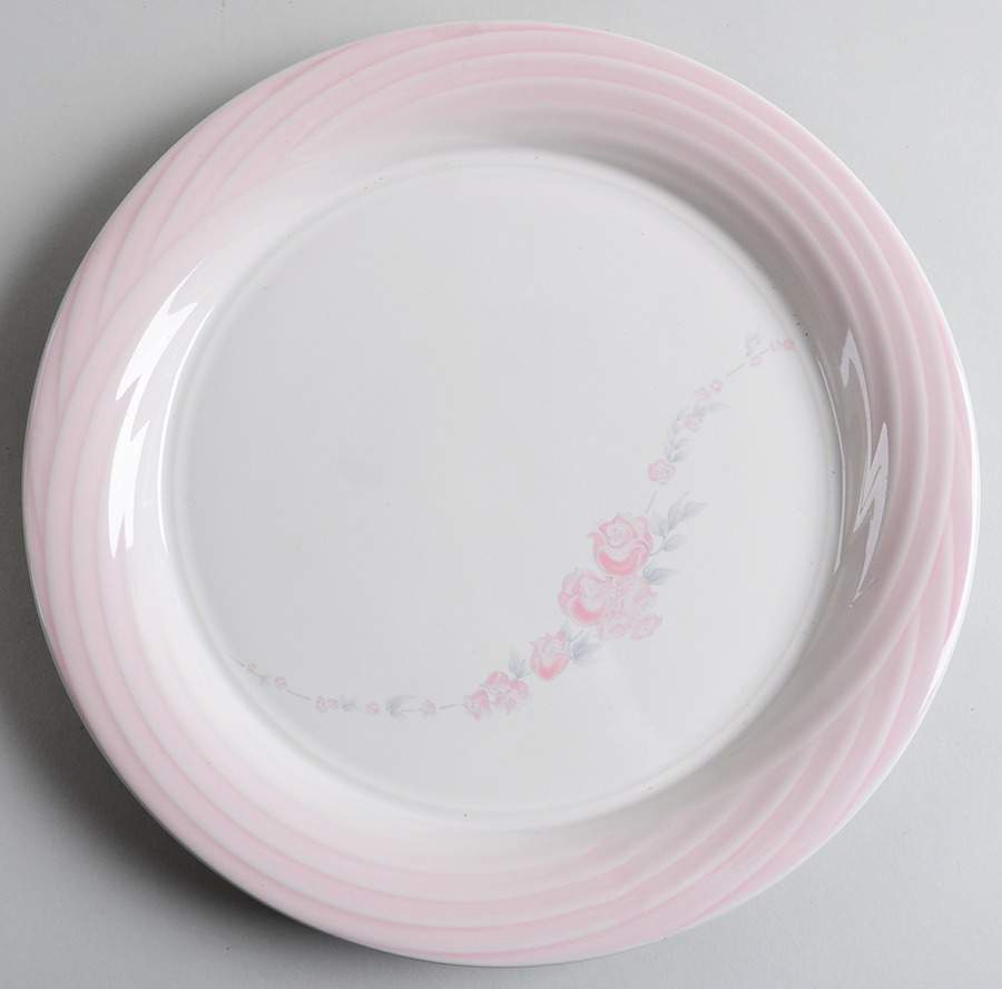 Rose Ribbon 12" Chop Plate (Round Platter) by International-1