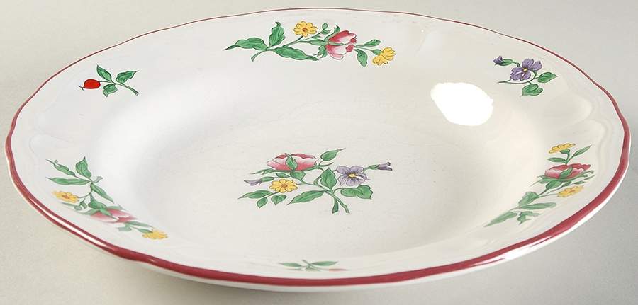 Rosalynn Large Rim Soup Bowl by International-1