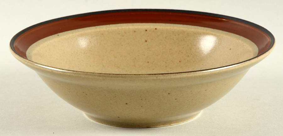 Round Up Brown Coupe Cereal Bowl by International-1