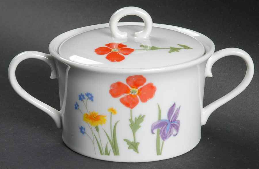 Rose of Versailles Sugar Bowl & Lid by International-1
