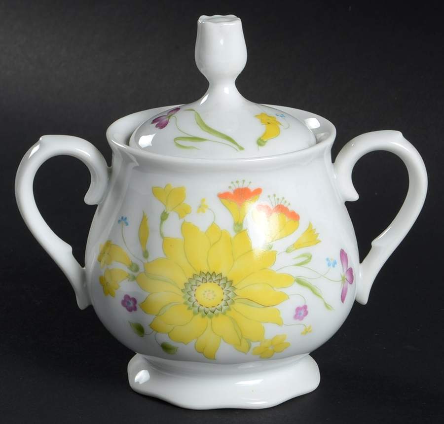 Sabrina Sugar Bowl & Lid by International-1