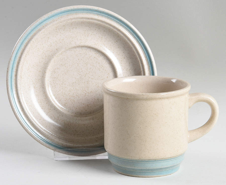 Salinas Flat Cup & Saucer Set by International-1