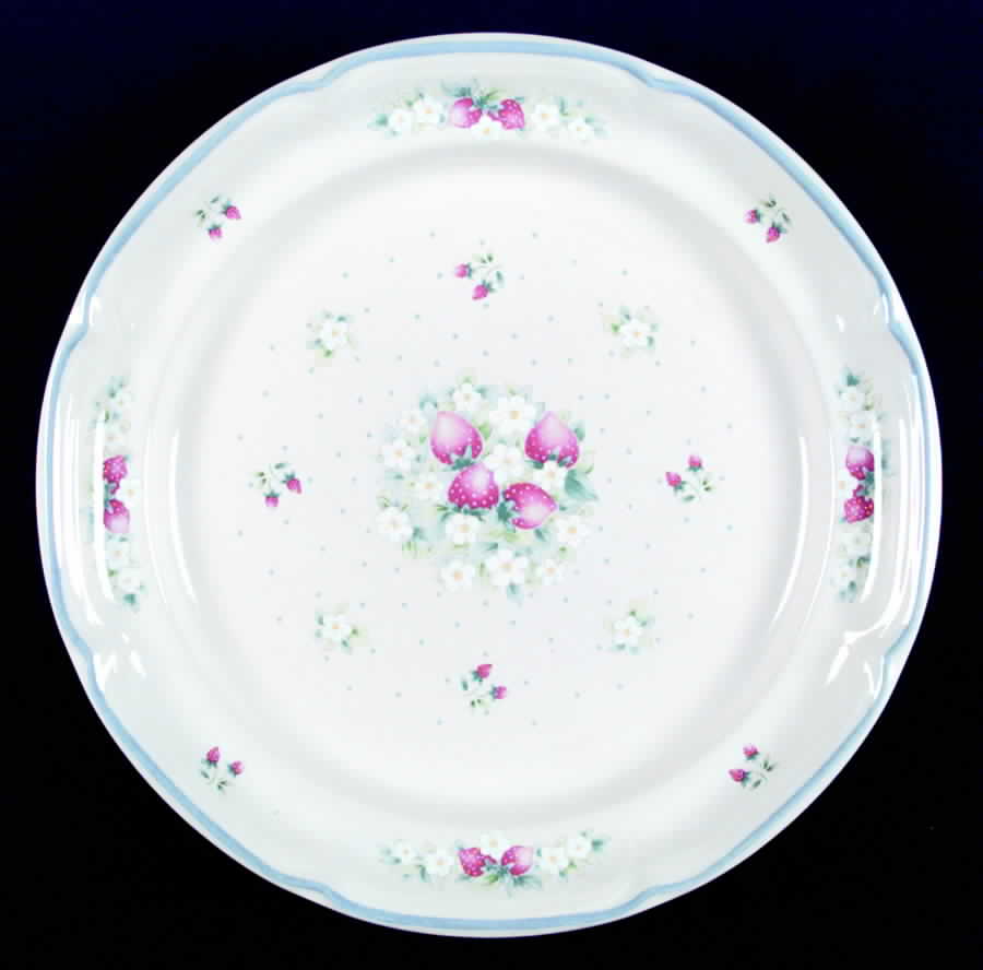 Strawberry Lane Dinner Plate by International-1
