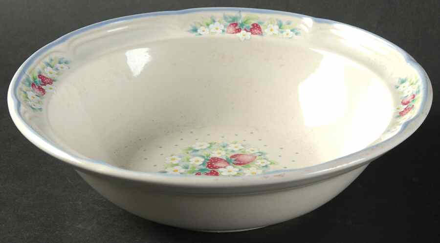 Strawberry Lane Coupe Cereal Bowl by International-1