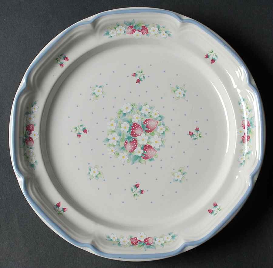 Strawberry Lane Salad Plate by International-1
