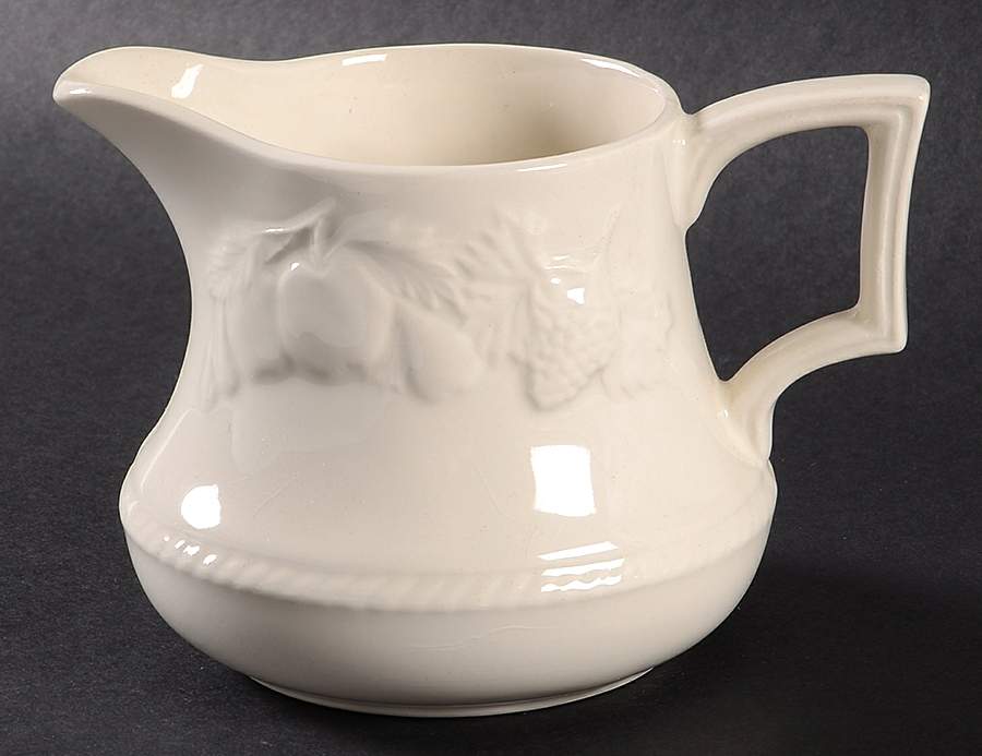 Strawberry Lane White Creamer by International-1