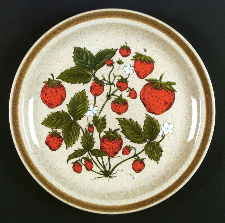 Strawberry Patch Dinner Plate by International-1