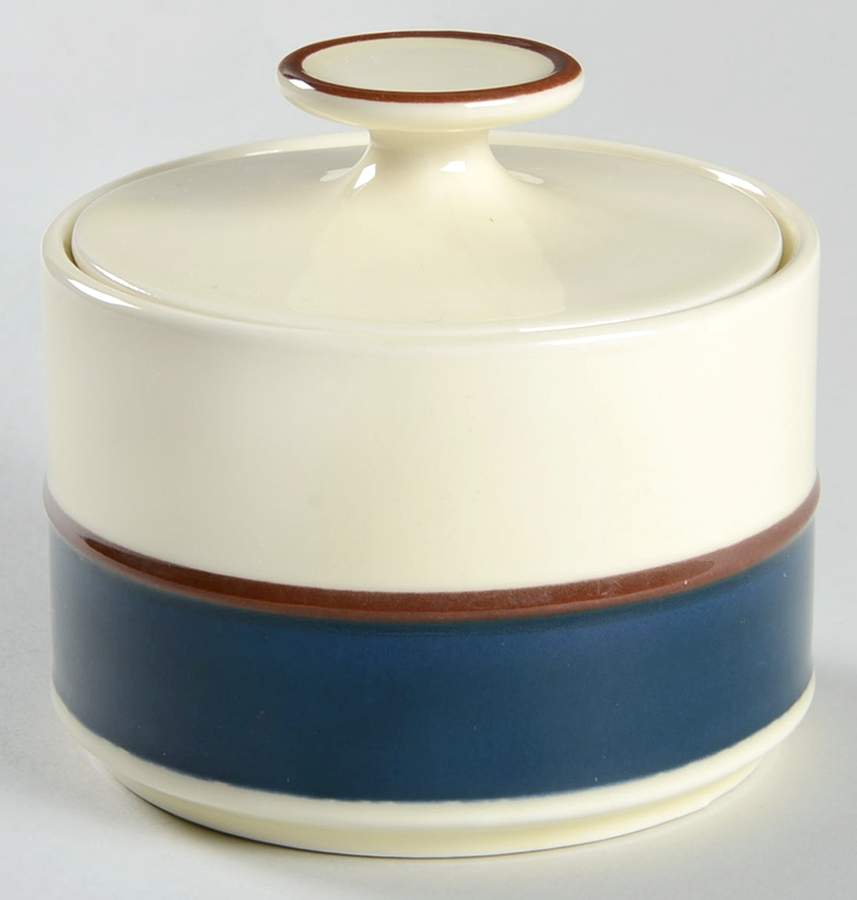 Success Cobalt Blue Sugar Bowl & Lid by International-1