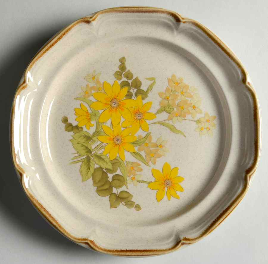 Summer Flight Salad Plate by International-1