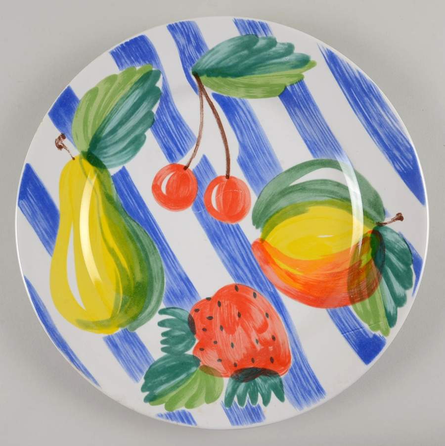 Summer Fruit 12" Chop Plate (Round Platter) by International-1