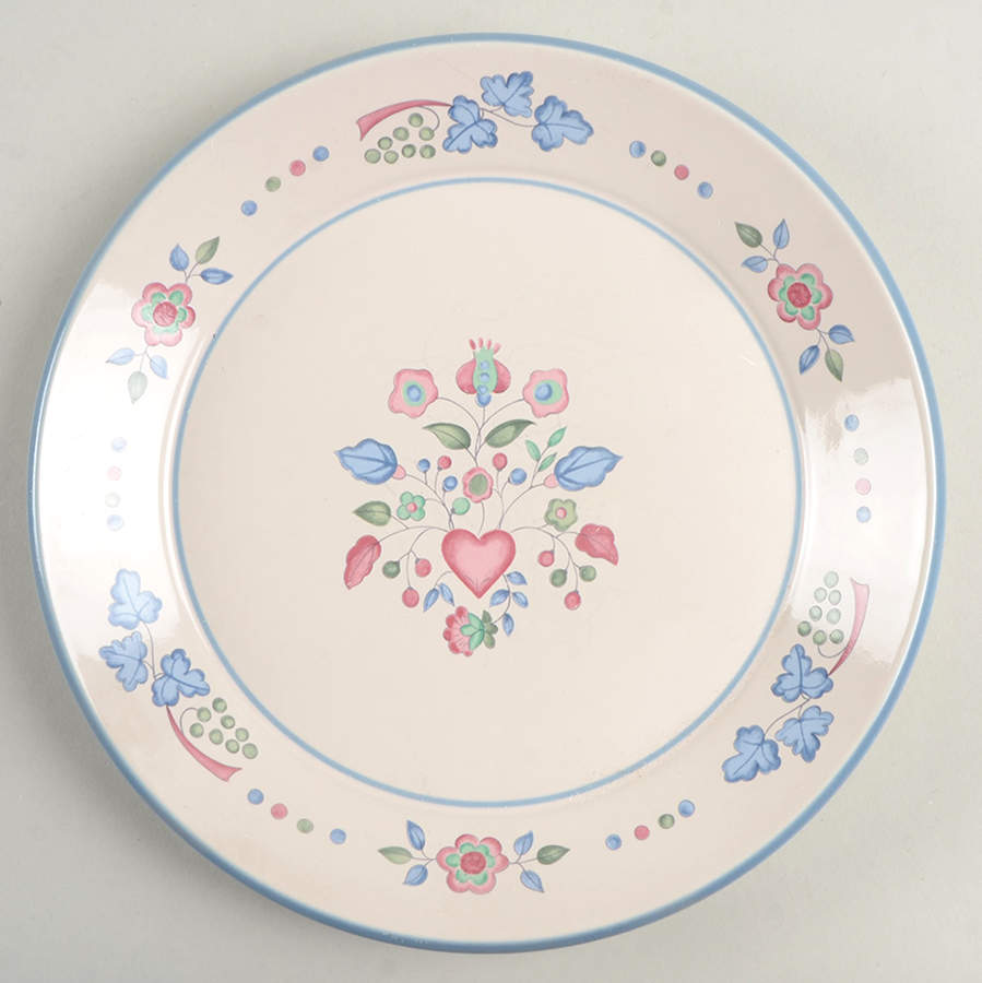 Sugar Plum Salad Plate by International-1