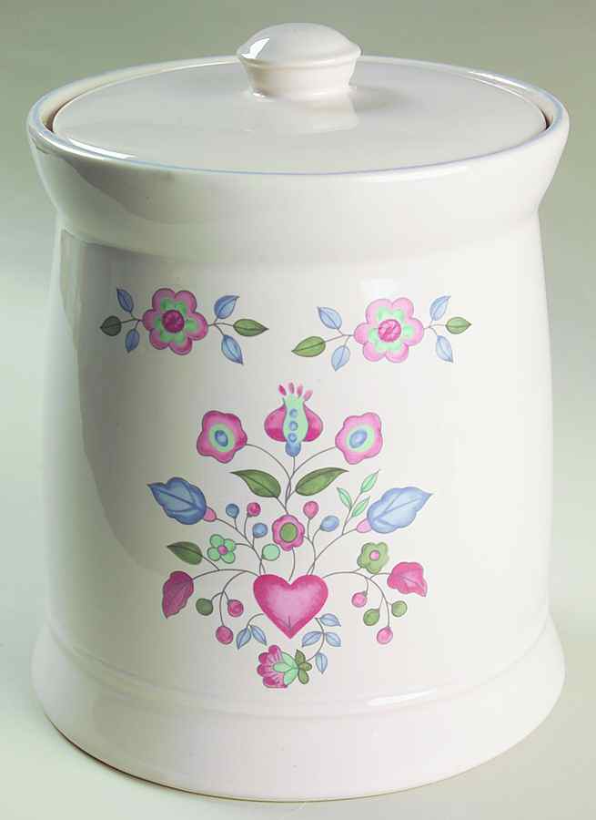 Sugar Plum Extra Large Canister & Lid by International-1