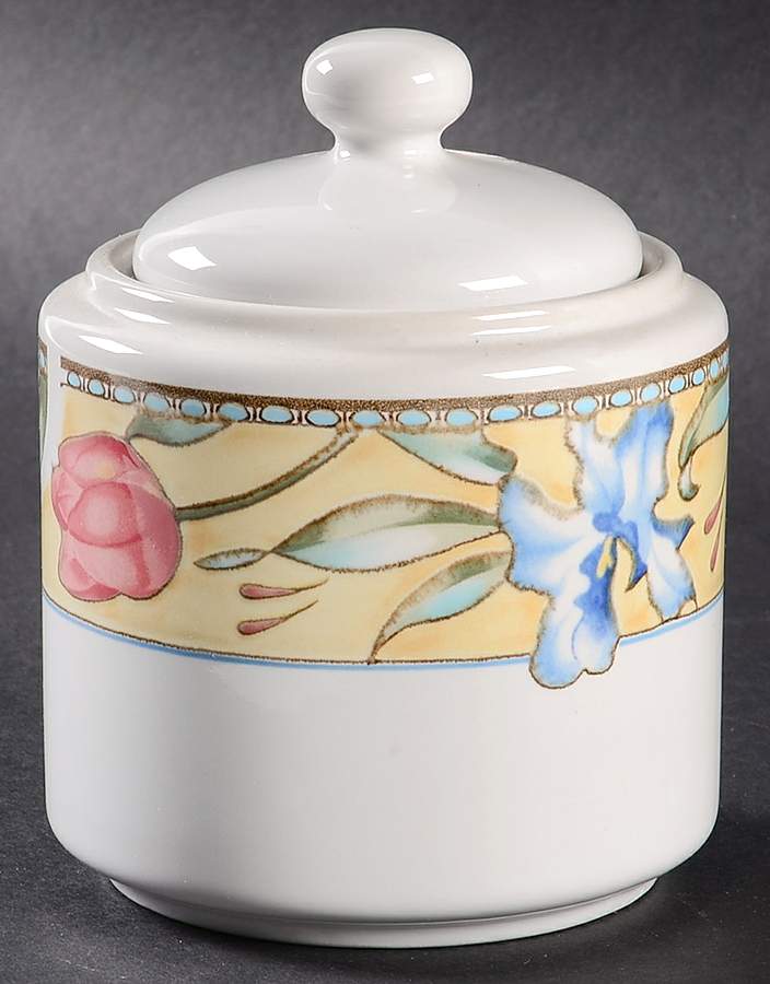 Sunlit Style Sugar Bowl & Lid by International-1