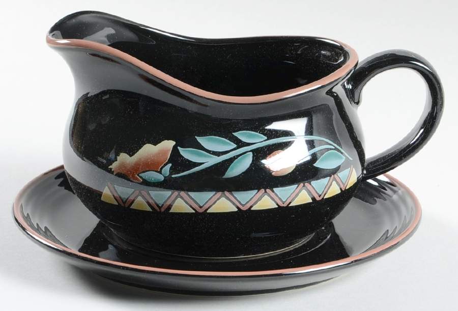 Tapestry Gravy Boat & Underplate by International-1